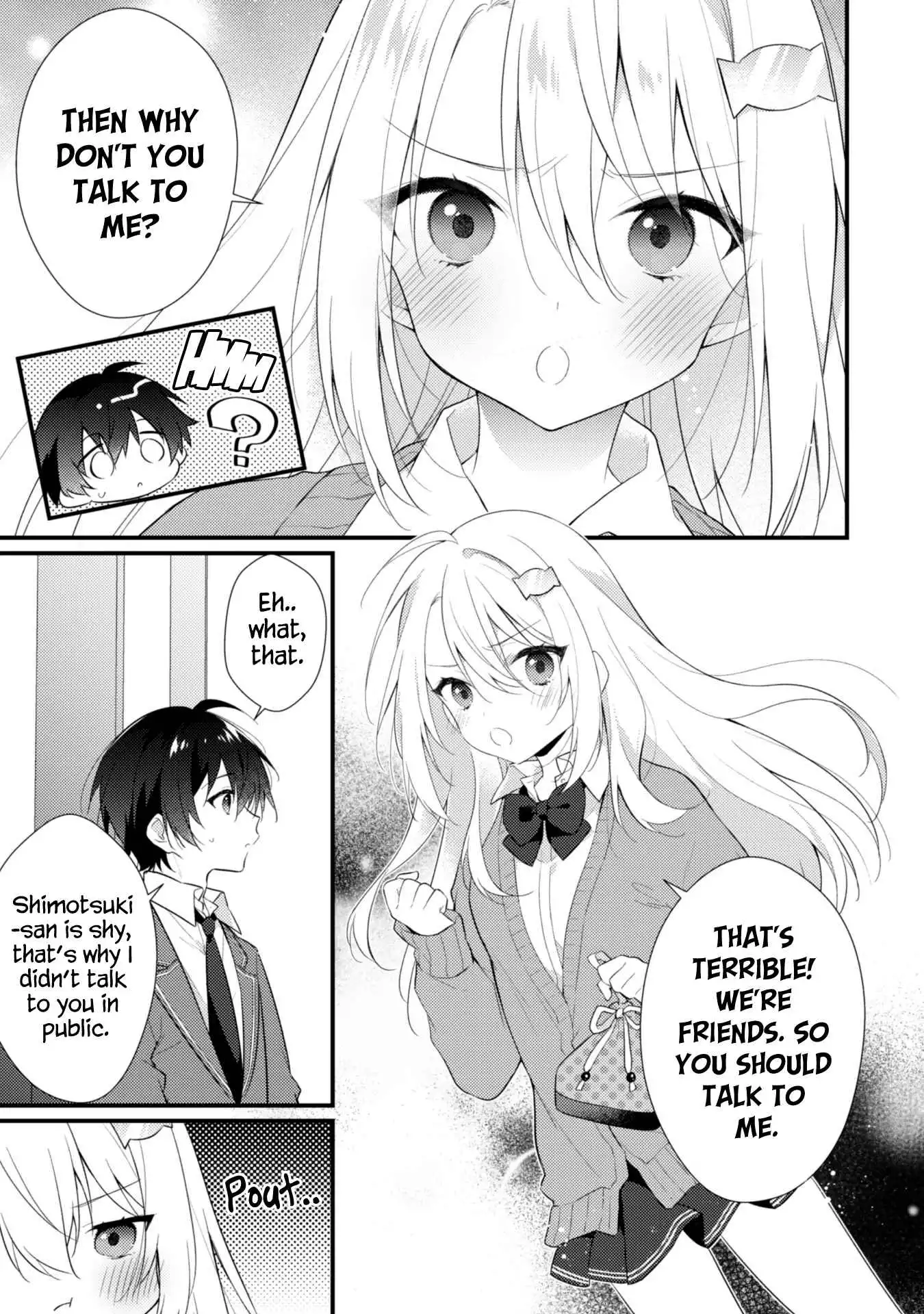 Shimotsuki-san Likes the Mob ~This Shy Girl is Only Sweet Towards Me~ Chapter 2.1 10